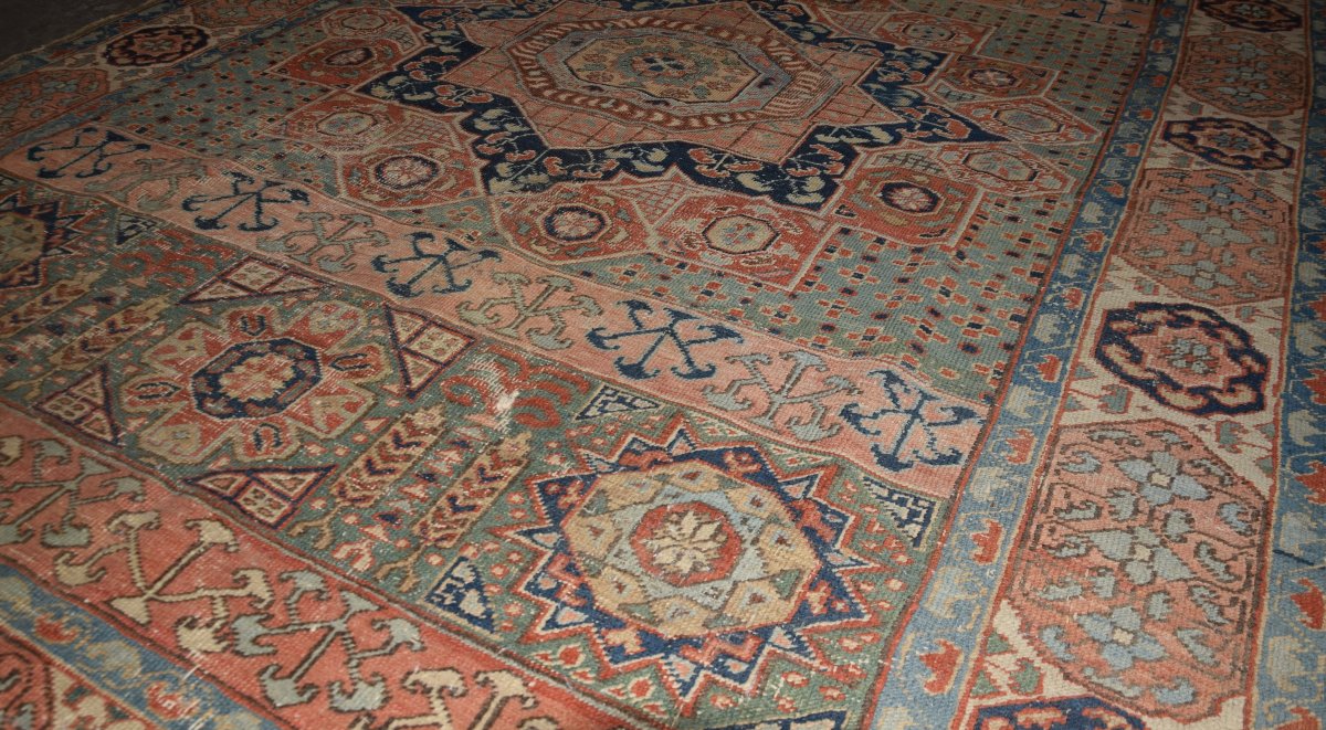 Tapis d'Iran Ardabil « esprit Mamelouk » – début du XXᵉ siècle : 200 × 290 cm  "Galerie Sardje"-photo-6