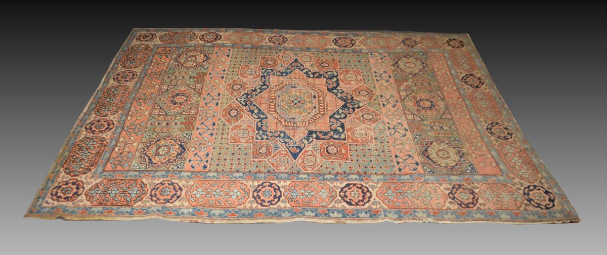 Tapis d'Iran Ardabil « esprit Mamelouk » – début du XXᵉ siècle : 200 × 290 cm  "Galerie Sardje"-photo-2