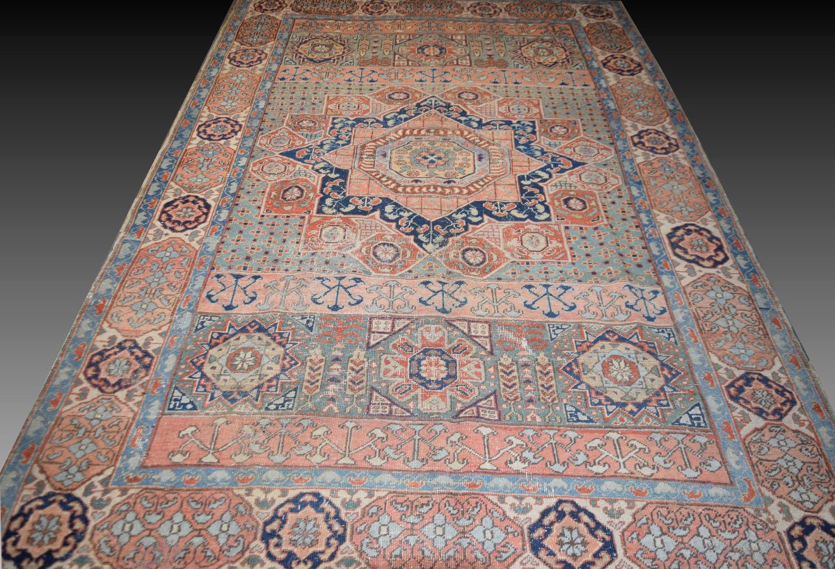 Tapis d'Iran Ardabil « esprit Mamelouk » – début du XXᵉ siècle : 200 × 290 cm  "Galerie Sardje"-photo-3