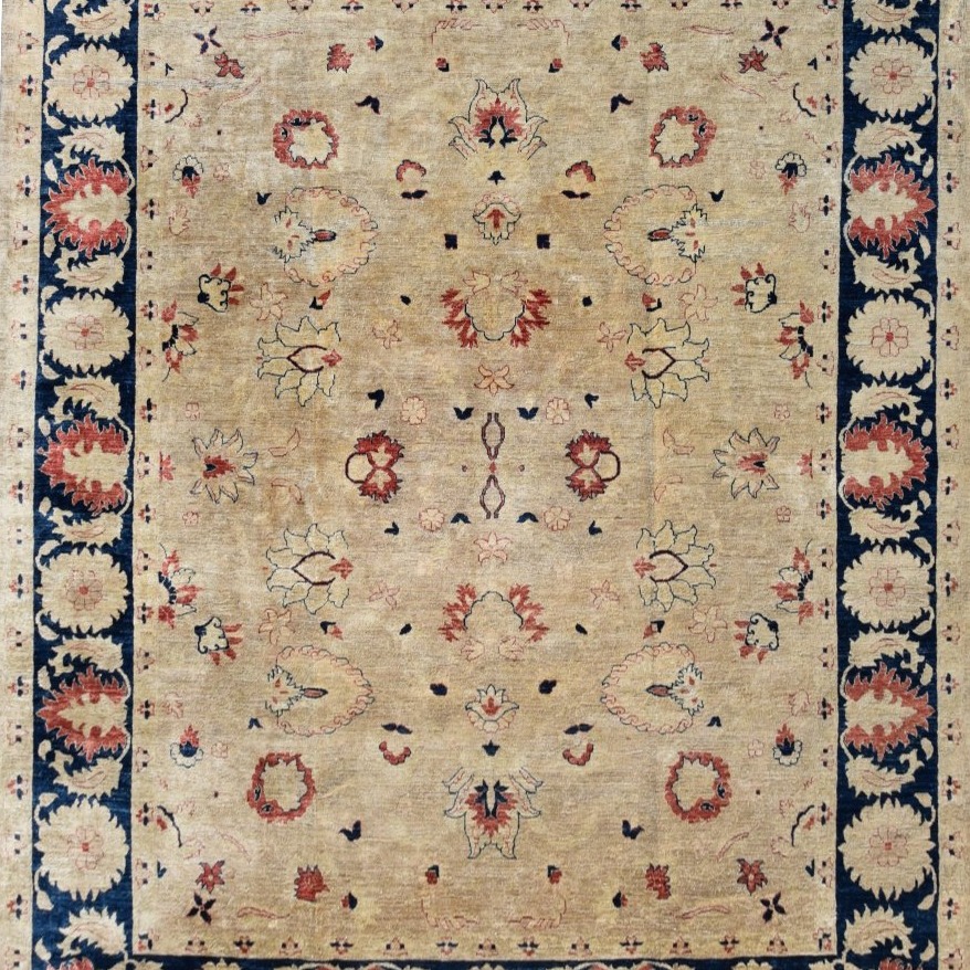 Tapis d'Orient Ziegler : 3.00 X 2.45 Mètres - Laine Fait Main - "Galerie Sardje" 