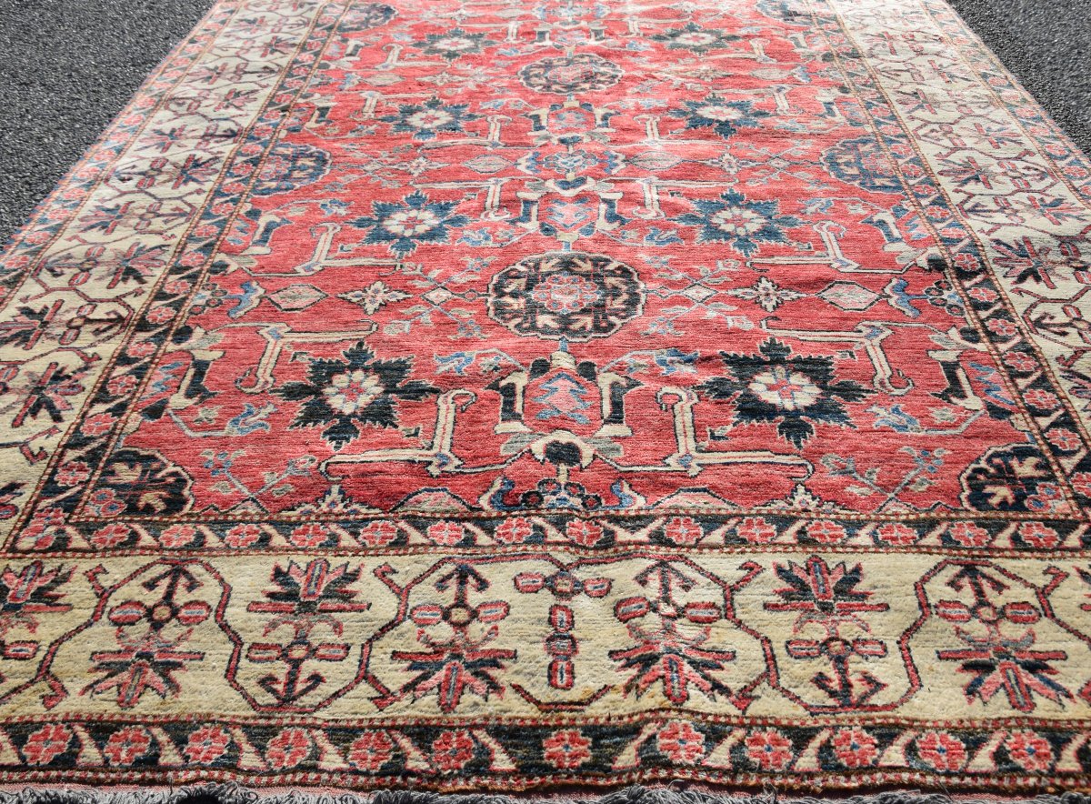 Tapis d'orient Ghazni : 3.20 x 2.20 mètres - Fait main - "Galerie Sardje"-photo-4