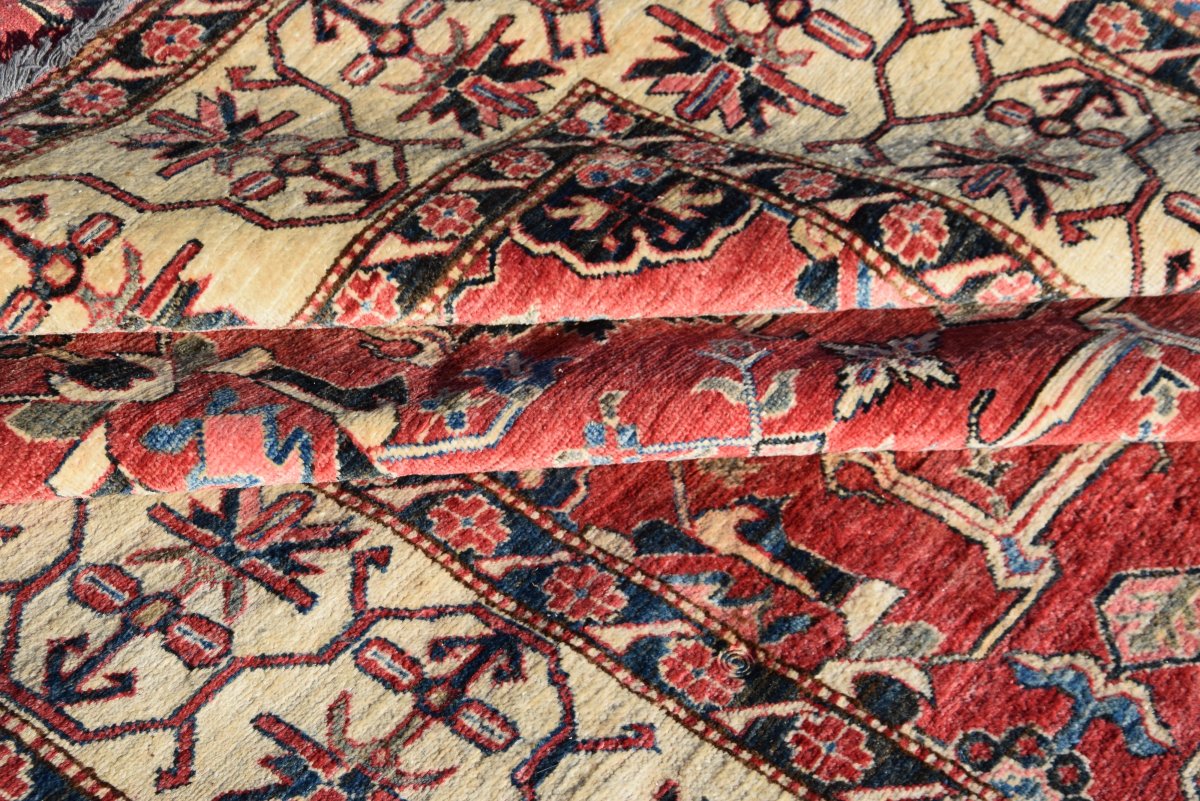 Tapis d'orient Ghazni : 3.20 x 2.20 mètres - Fait main - "Galerie Sardje"-photo-1