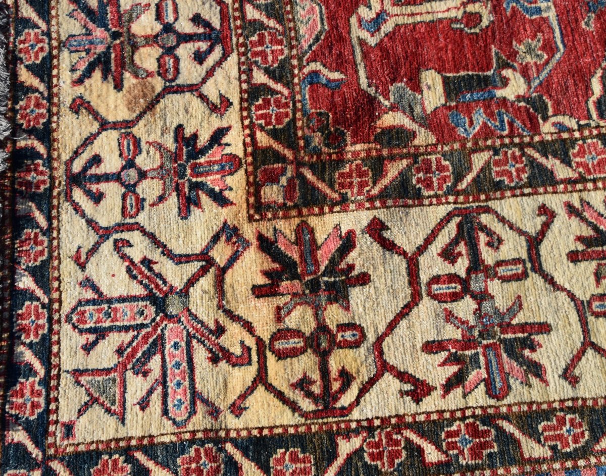 Tapis d'orient Ghazni : 3.20 x 2.20 mètres - Fait main - "Galerie Sardje"-photo-8