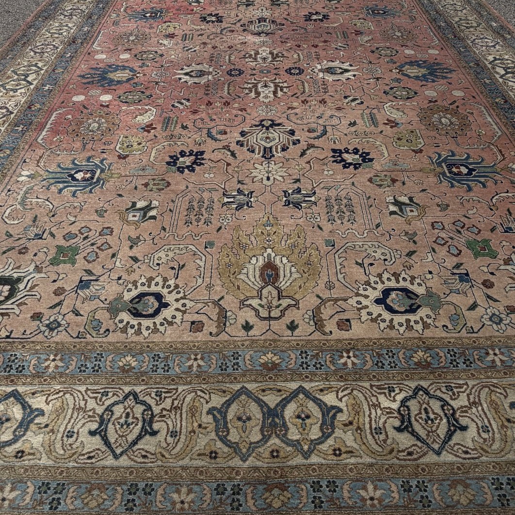 Large Persian Oriental Rug, Tabriz, Iran - 475 X 330 Cm - "galerie Sardje"