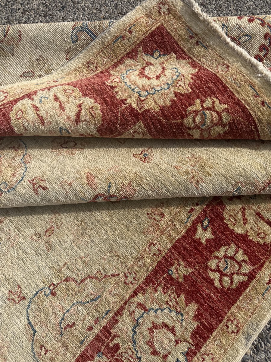 Ziegler Oriental Rug: 2.45  X 1.70 Meters - Handmade Wool - "galerie Sardje" -photo-4