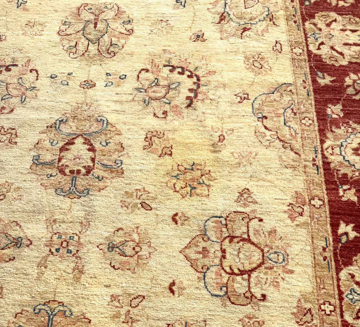 Ziegler Oriental Rug: 2.45  X 1.70 Meters - Handmade Wool - "galerie Sardje" -photo-5