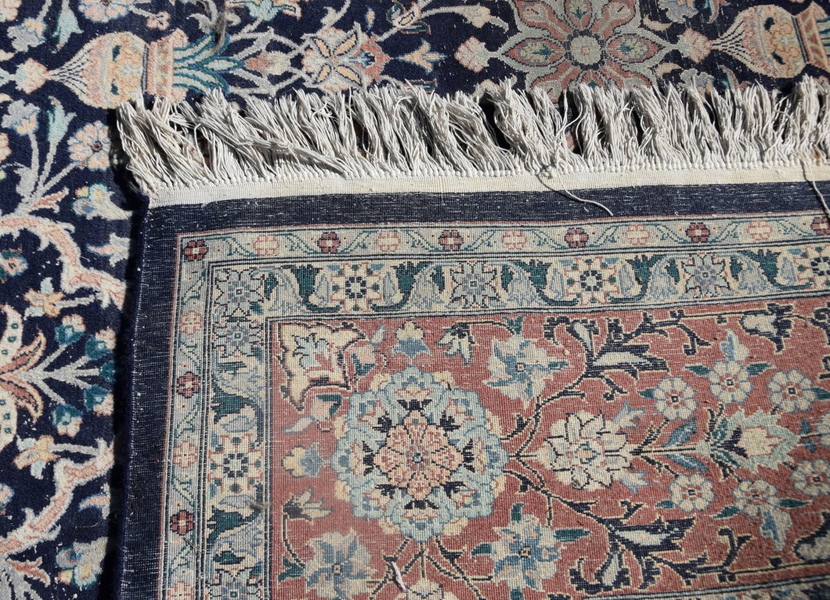 Tapis d'orient Penjab fait main en laine: 315 x 245 Cm "Galerie Sardje"-photo-3