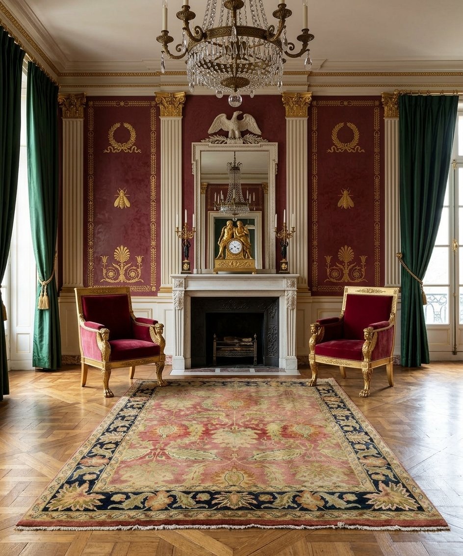 Ziegler Oriental Rug—3.05 X 2.50 Meters—handmade Wool—"galerie Sardje" -photo-3