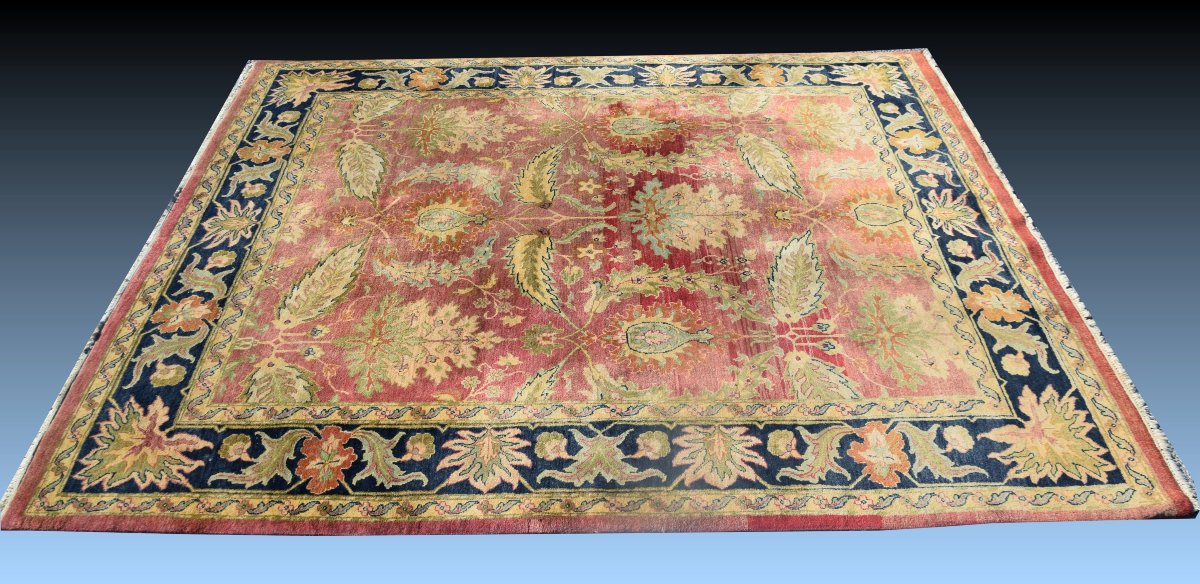 Ziegler Oriental Rug—3.05 X 2.50 Meters—handmade Wool—"galerie Sardje" -photo-1