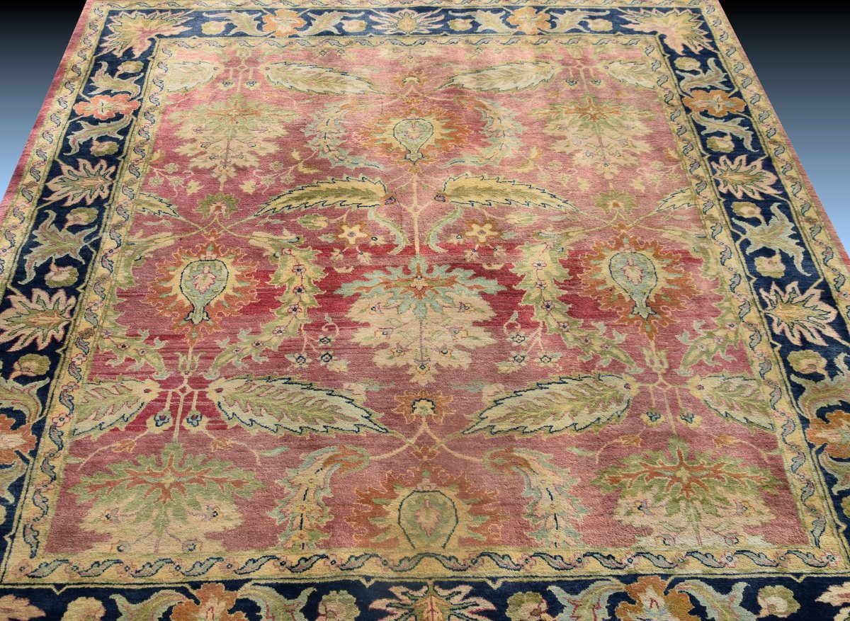 Ziegler Oriental Rug—3.05 X 2.50 Meters—handmade Wool—"galerie Sardje" -photo-6