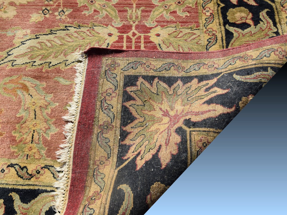 Ziegler Oriental Rug—3.05 X 2.50 Meters—handmade Wool—"galerie Sardje" -photo-7