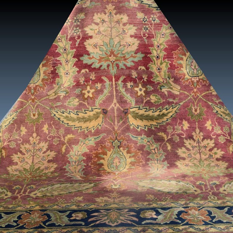 Ziegler Oriental Rug—3.05 X 2.50 Meters—handmade Wool—"galerie Sardje" 