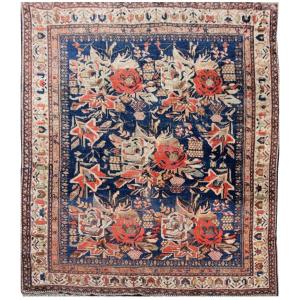 Tapis Iranien Ancien Afshar Golfang : 2.00 X 1.64 Mètres 