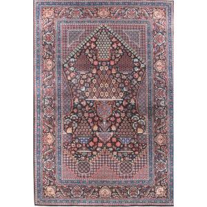 Oriental Rug India Agra: 2.00 X 1.30 Meters - Handmade - Quality: Wool
