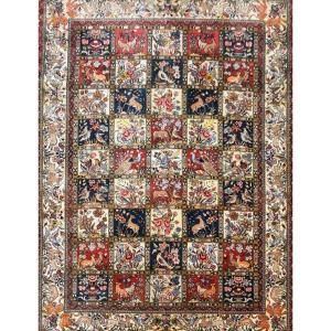 Oriental Persian Rug Iran Bakthiar Chaleshotor : 2.00 X 3.00 Meters - Entirely Handmade