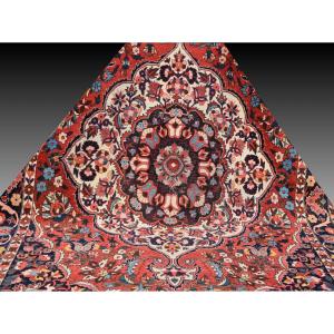 Persian Oriental Rug Iran Bakthiar Saman: 3.20 X 2.07 Meters - Handmade