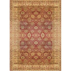 Grand Tapis d'Orient Ziegler :  3.90 X 2.80 Mètres - Fait Main En Laine