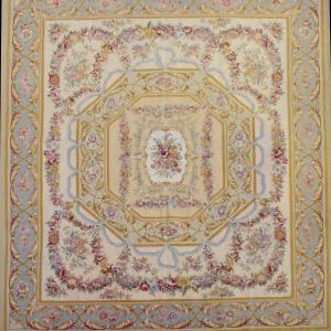 Tapis de style Aubusson dans le goût du XVIIIe siècle - : 315 x 240 cm