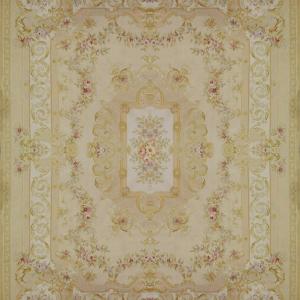 Tapis de style Aubusson dans le goût du XVIIIe siècle - : 375 x 275 cm-"Galerie Sardje"
