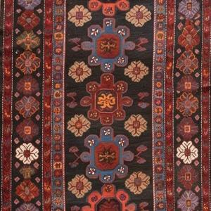 Kazak Caucasian Rug - Hand-knotted - 243 X 140 Cm- 