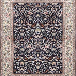 Tapis d'orient Indo Kirmân : 2.70 x 1.90 Mètres -Fait main - "Galerie Sardje" 