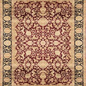 Oriental Rug Agra India: 2.10 X 3.03 Meters - "galerie Sardje"