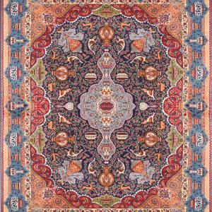 Large Persian Rug Kāshmar Iran : 380 X 290 Cm-galerie Sardje"