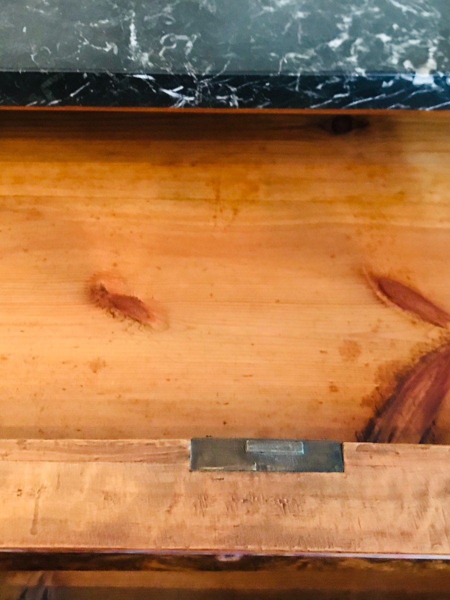 Petite Commode Louis Philippe En Noyer-photo-2