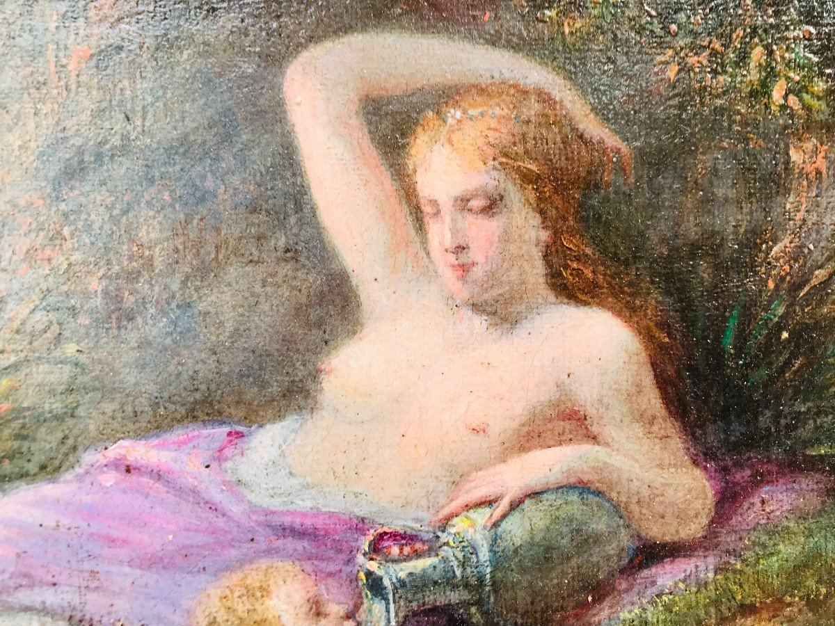 Vénus Et Cupidon - XIXème-photo-2