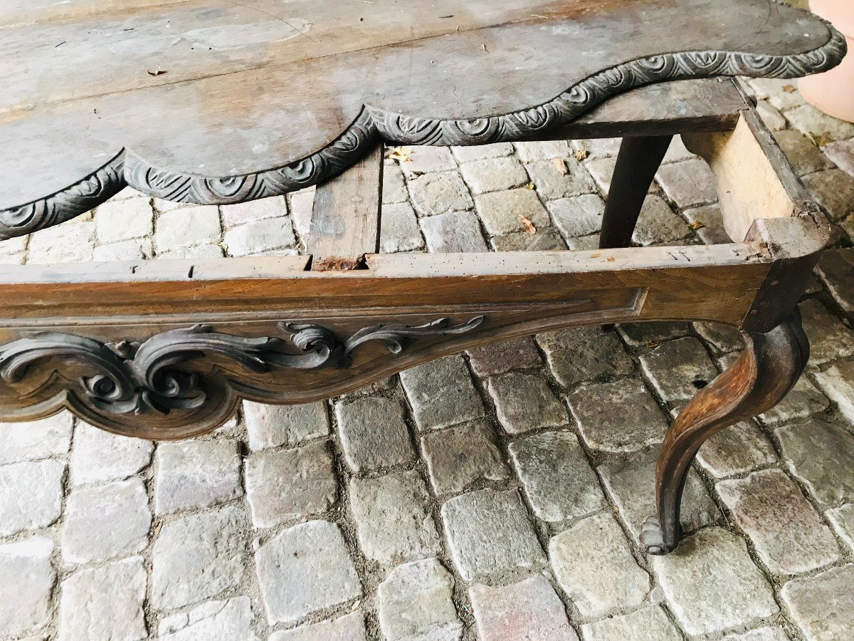 Table à Gibier, Dessus Bois - XIXème-photo-4