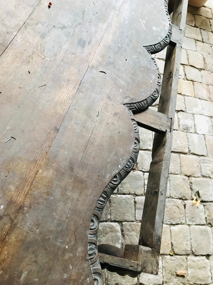 Table à Gibier, Dessus Bois - XIXème-photo-4