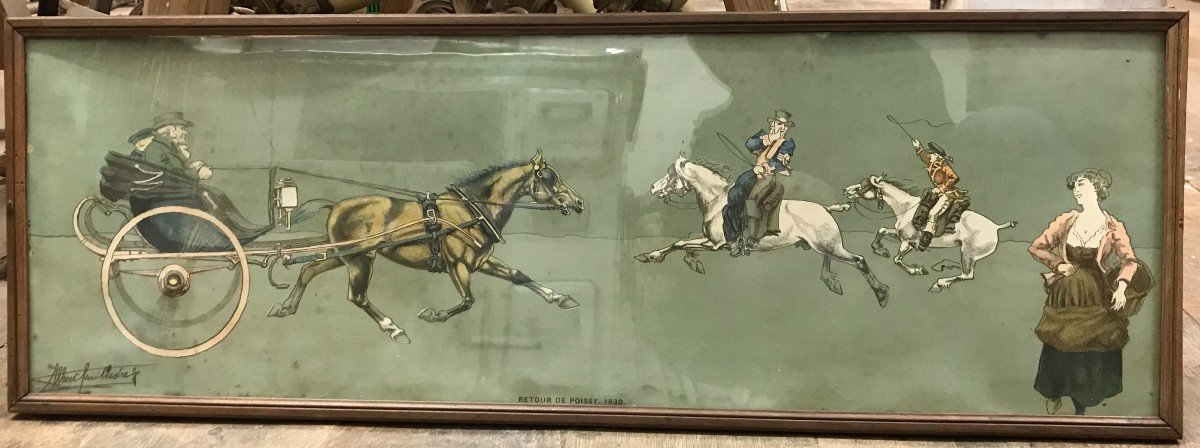 Paire De Gravure - Albert Feuillastre XIX/xxème-photo-3