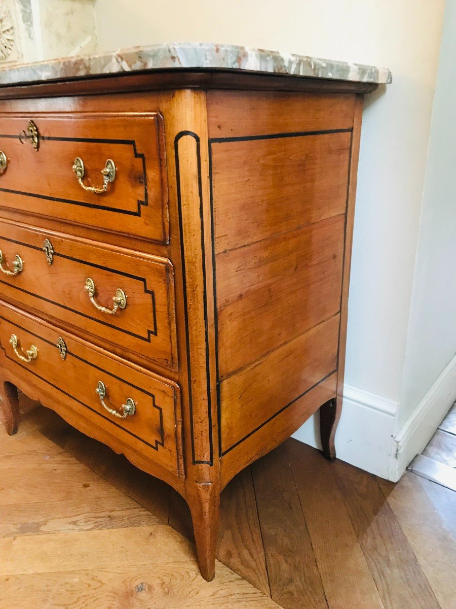 Petite Commode En Bois  Fruitier Début XIX-photo-2