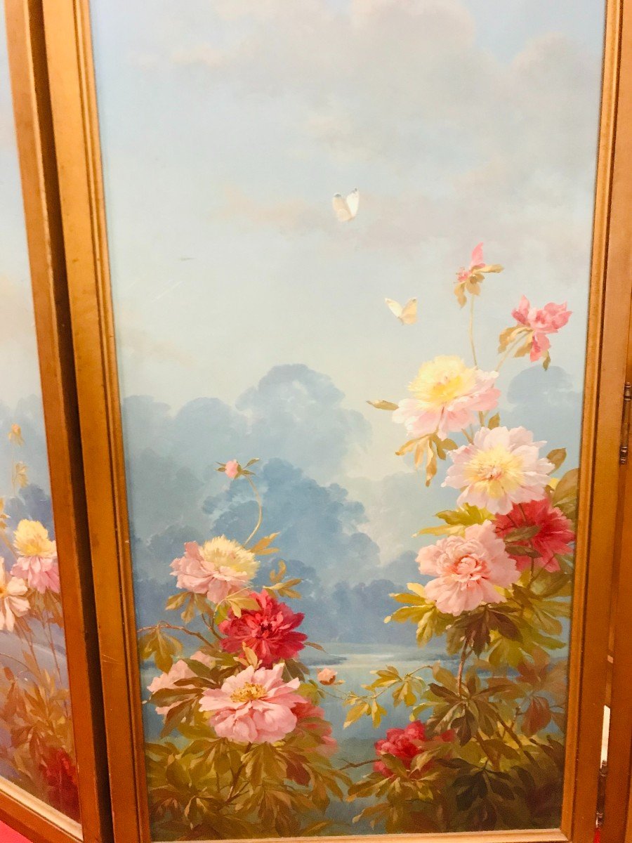 Paravent Trois Volets Art - Nouveau-photo-5