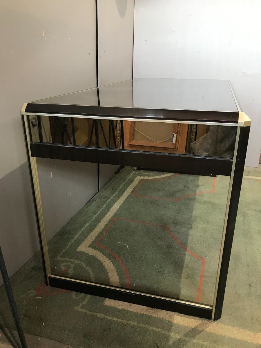 Bureau En Miroir Des Années 80-photo-1