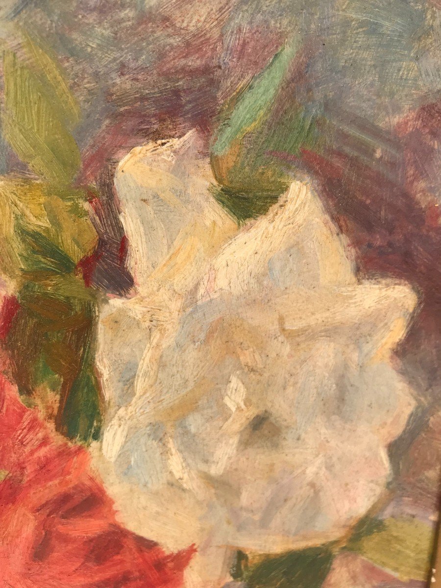 Nature Morte Aux Fleurs - Lucien Mignon-photo-4