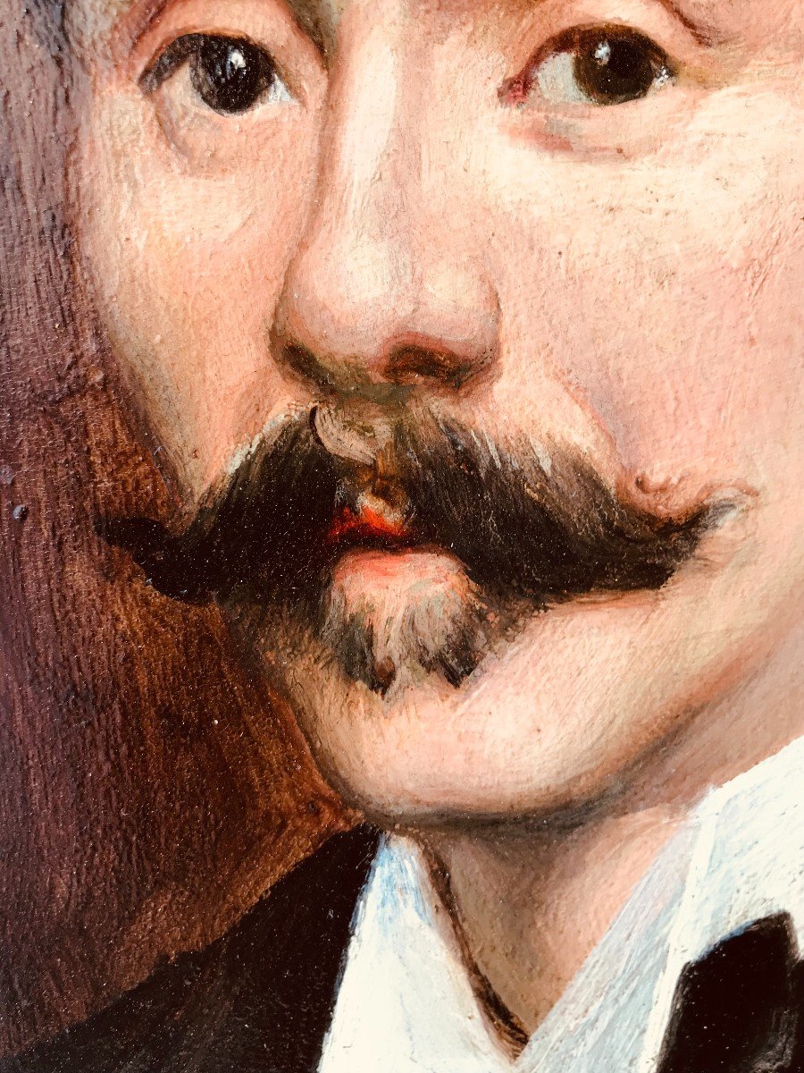 Portrait Of A Man - Gustave François-photo-4