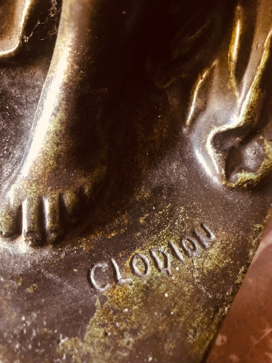  Allégorie de l'Automne jeune  femme à la  grappe de raisin par Clodion-photo-7