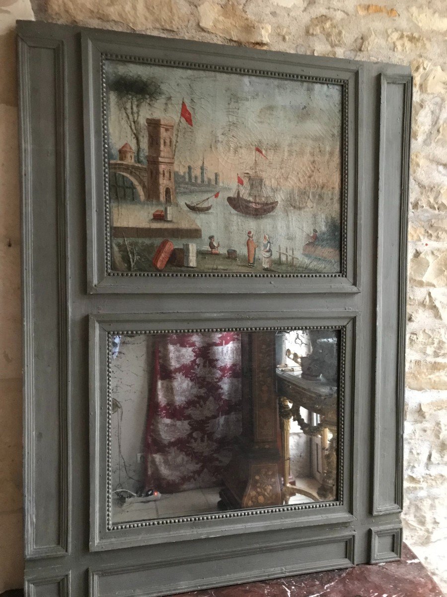 Petit Trumeau XVIIIème-photo-2