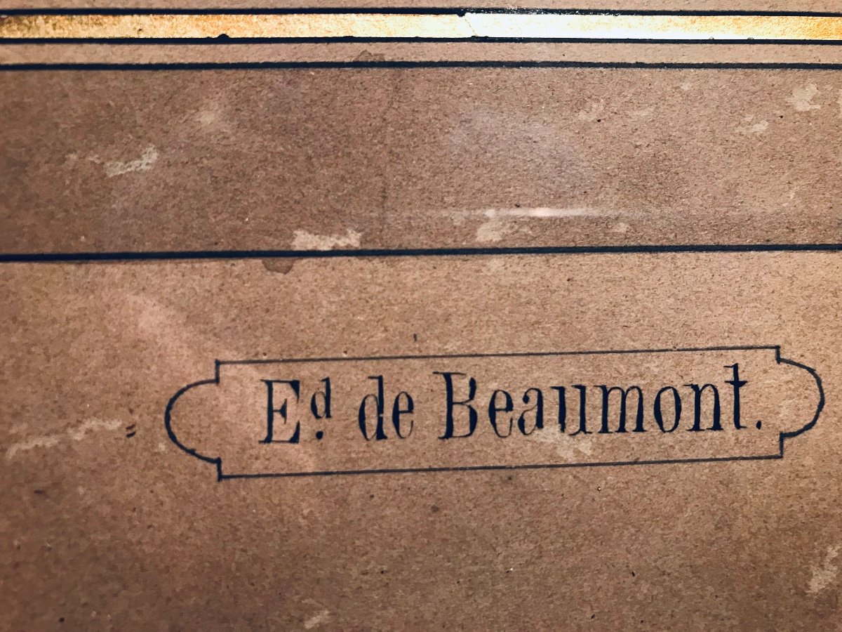 Dessin Par Charles édouard De Beaumont - L’applaudissement -photo-3
