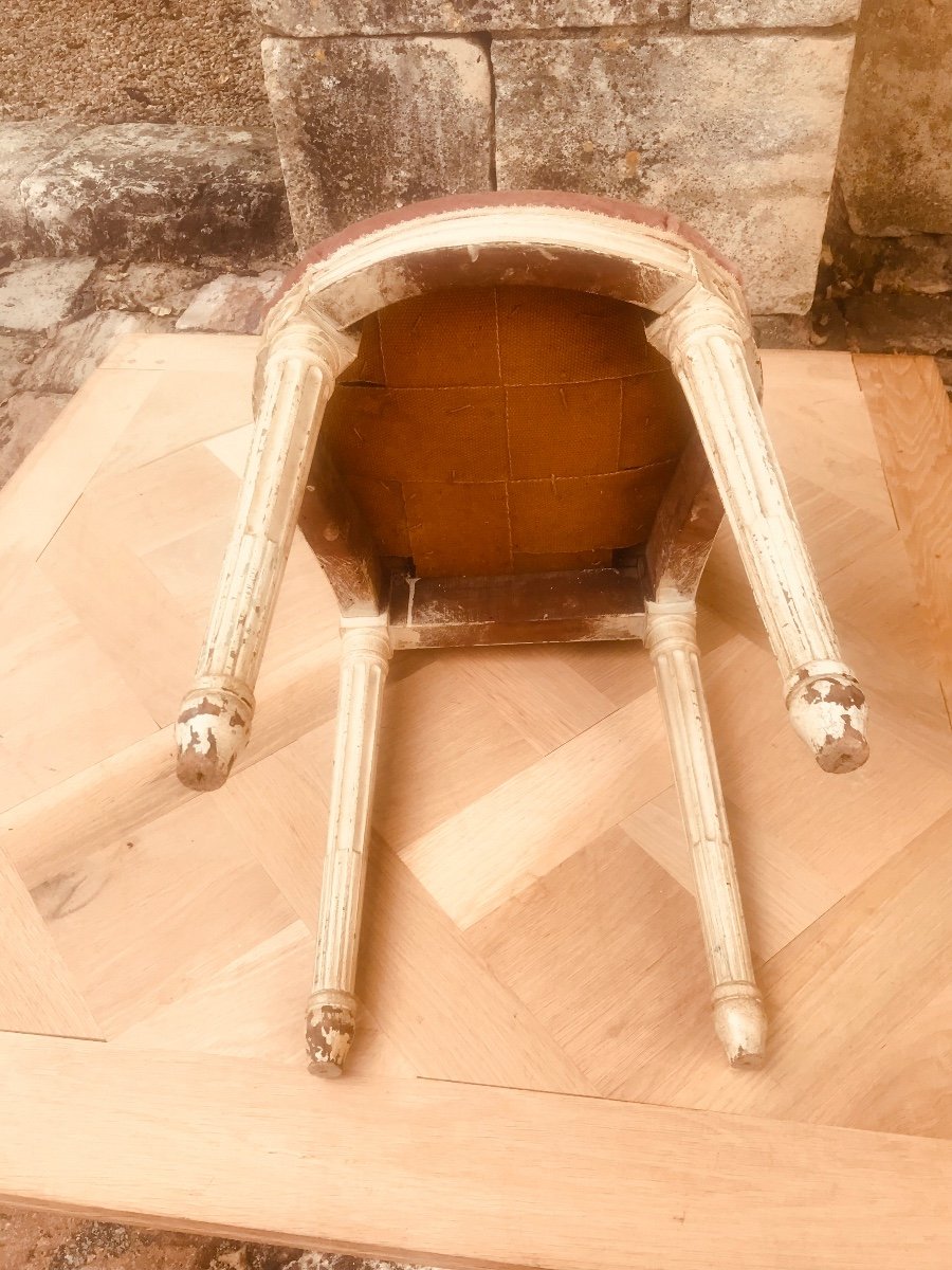 Chaise D’enfant D’époque Louis XVI-photo-2