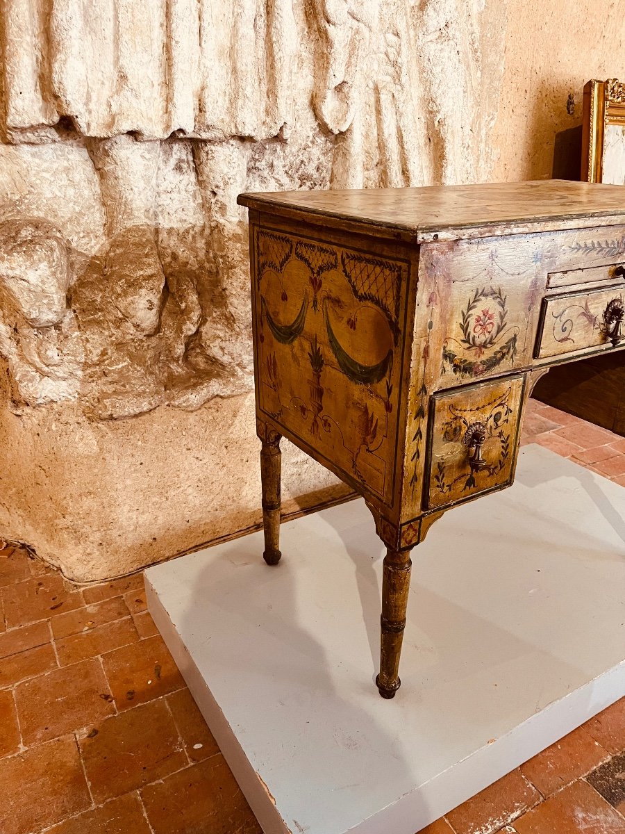 Bureau En Arté Povéra  Epoque XVIIIe -photo-3