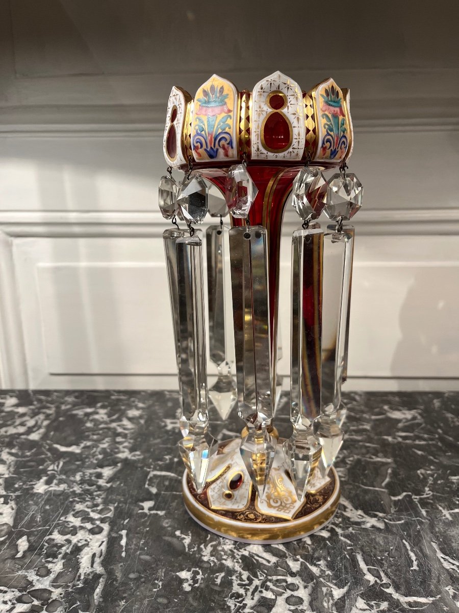 Porte Ananas En Cristal De Bohème -photo-1