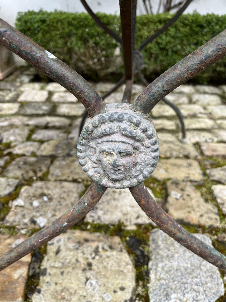 Pair Of Early 19th Century Garden Tables -photo-2
