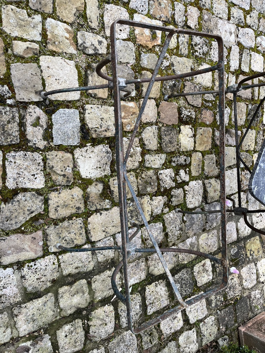 Pair Of Early 19th Century Garden Tables -photo-4