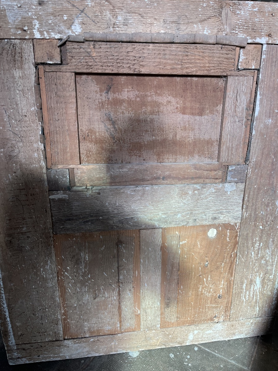 Louis XVI Secretary In Mahogany, 18th Century -photo-2