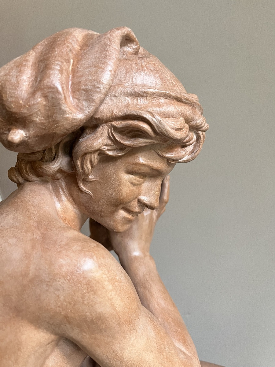 Le  Pêcheur à La Coquille Par Jean-baptiste Carpeaux -photo-2