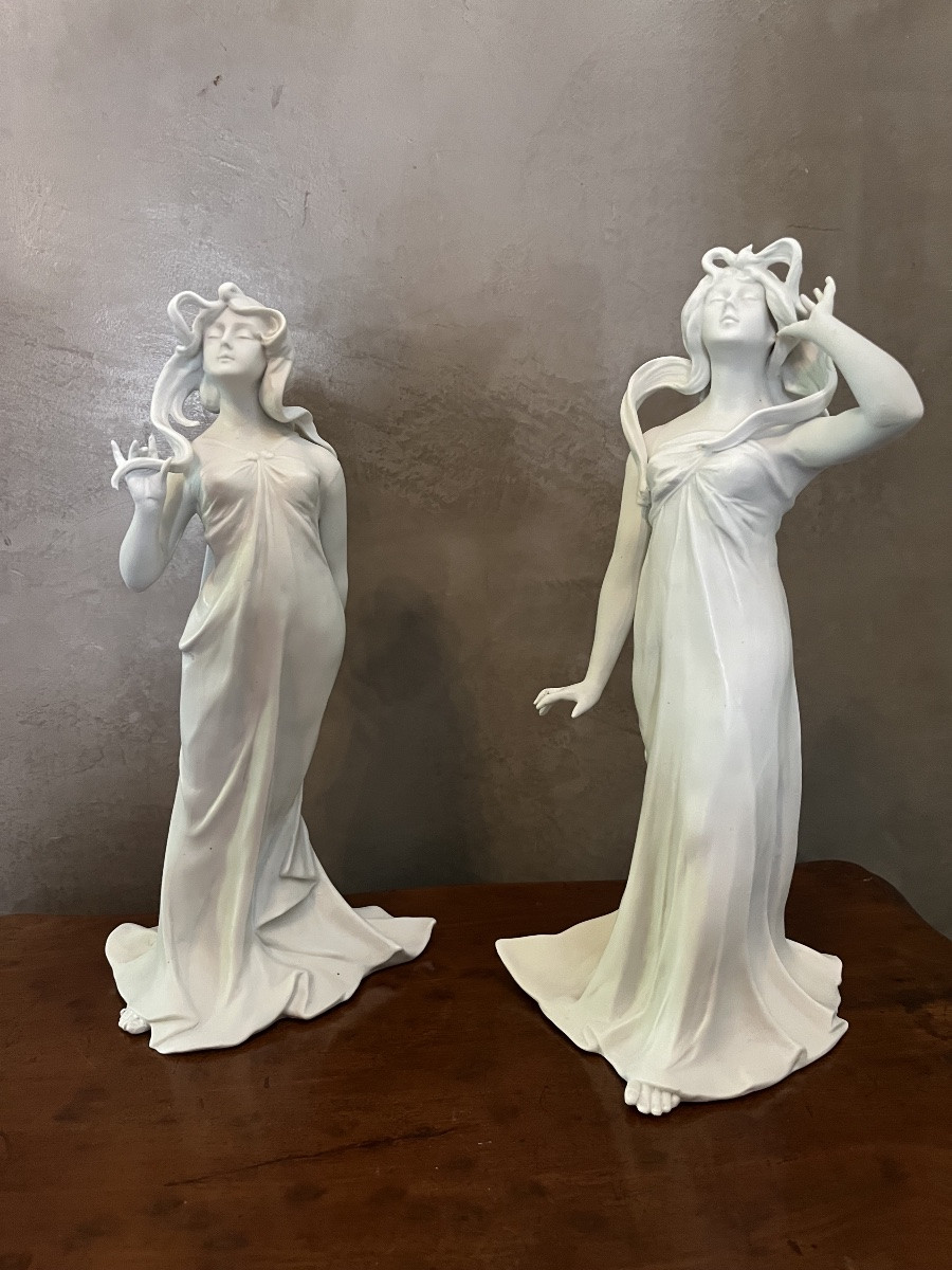 Danseuses 1900 en Biscuit -photo-1