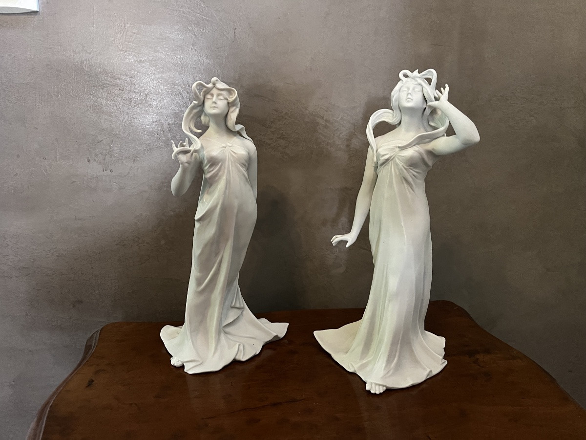 Danseuses 1900 en Biscuit -photo-2