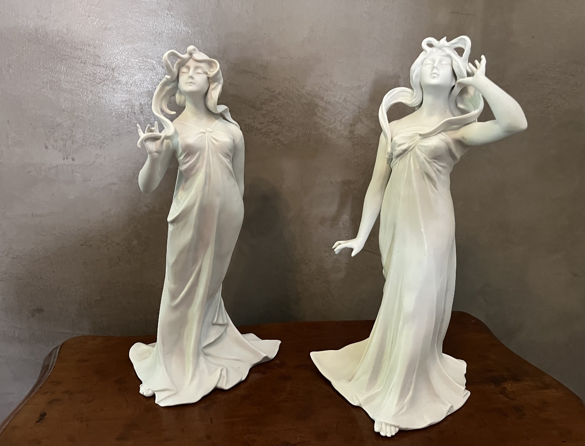Danseuses 1900 en Biscuit 